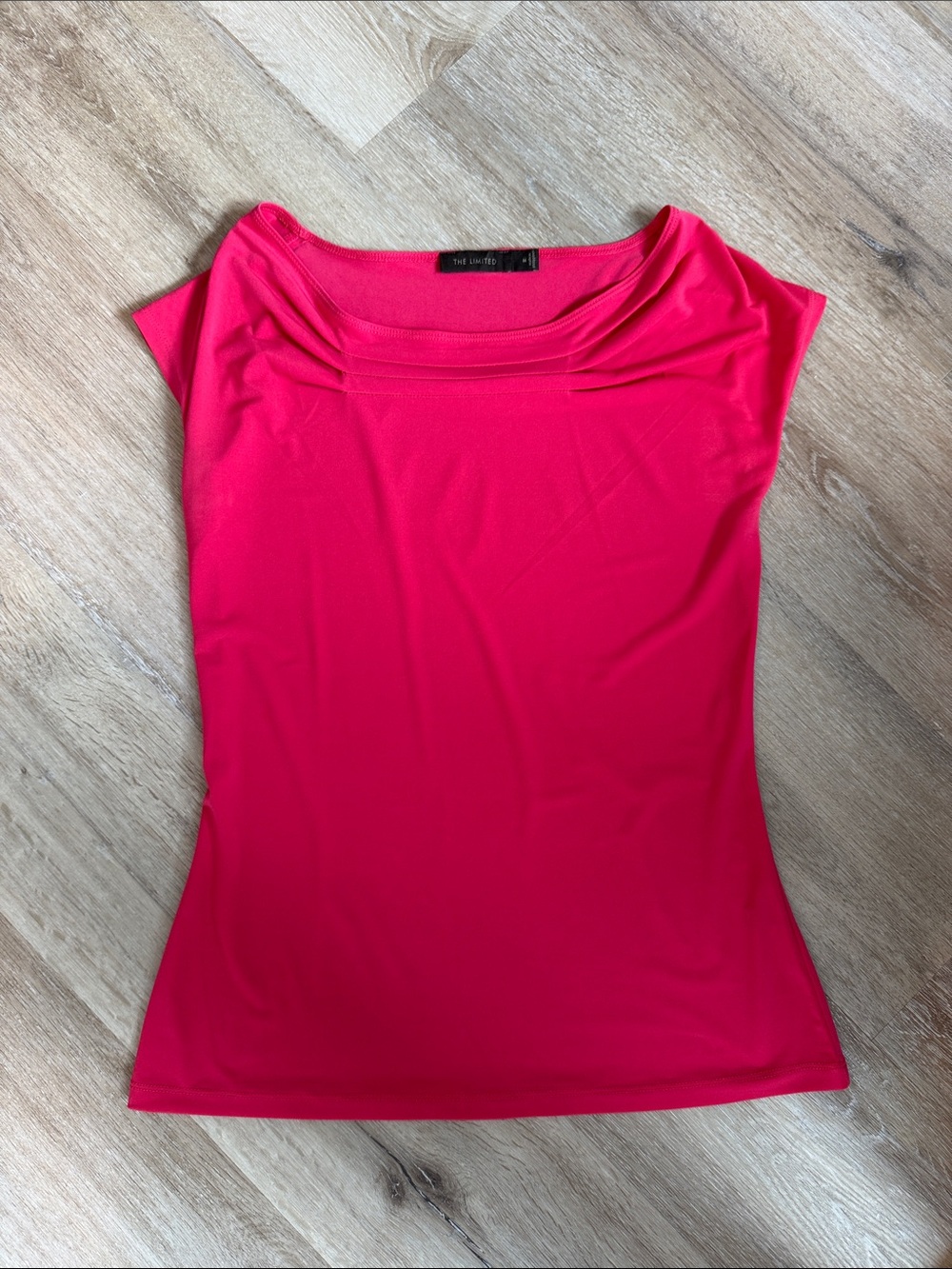 The Limited Red Scoop Neck Tank Top